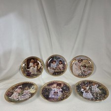 Vintage Bradford Exchange Sisters Love Forever Sandra Kuck Porcelain Plates Set