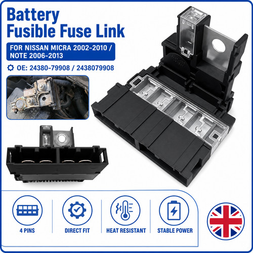 Battery fusible fuse - battery, link