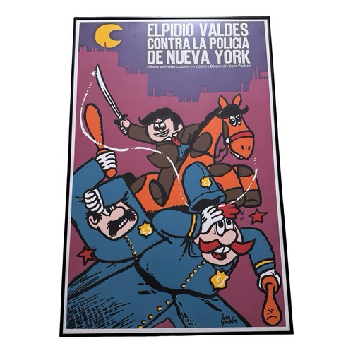 Cuban silkscreen movie poster - silkscreen,