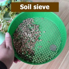Green Plastic Garden Sieve