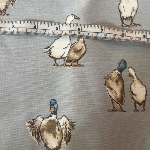 Duck goose print - &,