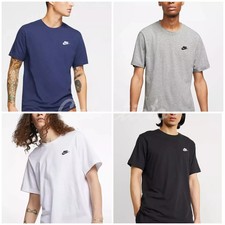 Nike T-Shirt Cotton Mens Crew