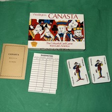Vintage Waddingtons Canasta