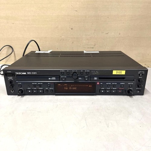 Tascam cd1 rackmount - tascam, md-cd1