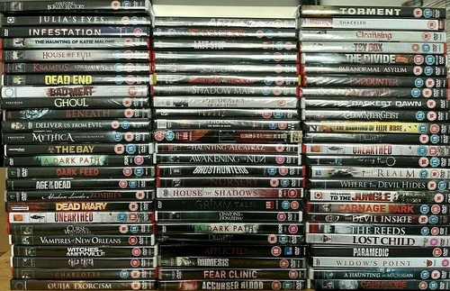 Horror films new sealed - horror, **new/sealed**