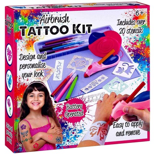 Airbrush tattoo kit - airbrush, battery