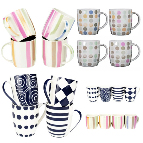 Set coffee tea mugs - 4, cups