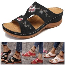 Ladies Womens Sandals Mid