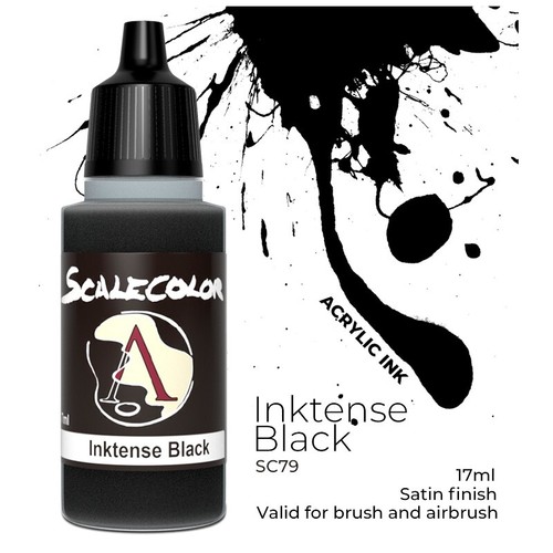 Inktense black scale 75 - inktense,