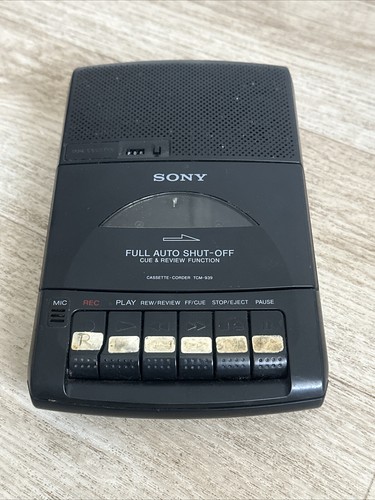 Sony cassette corder tcm 939 - cassette, tcm-939