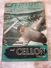 WW2 1941 The Aeroplane Magazine Wartime Aviation Journal Great Advertising