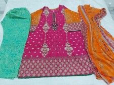 4XL Size 52 LAWN 3pc Shalwar