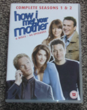 HOW I MET YOUR MOTHER - COMPLETE SEASONS 1 & 2  DVD BOX-SET (VGC) FREE UK P&P