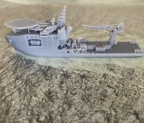 1200 scale printed model - 1:1200,