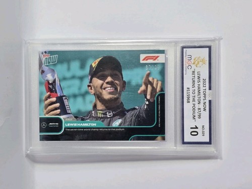 Grade lewis hamilton - 10, /99