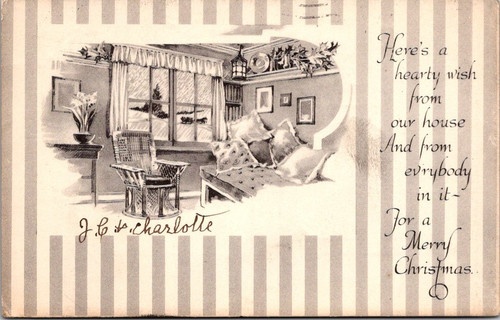 1919 gibson art christmas - gibson,