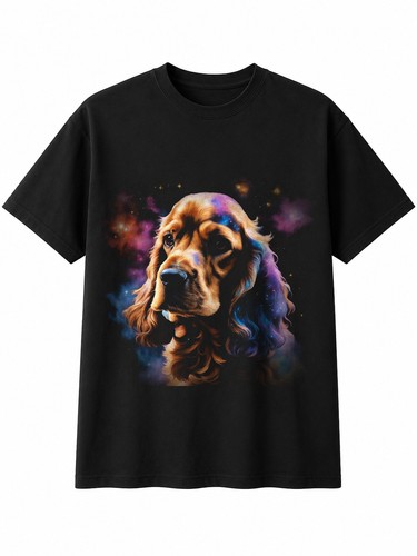 Cocker spaniel space dog - space,