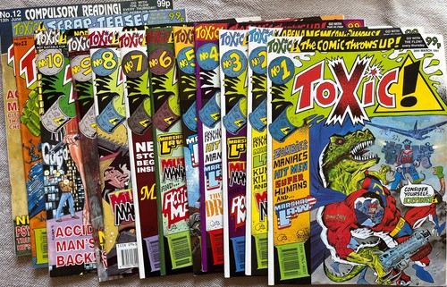 Toxic weekly comic complete - toxic!,
