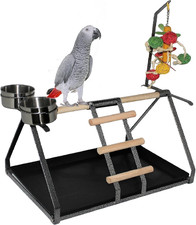 Parrot Bird Perch Table Top