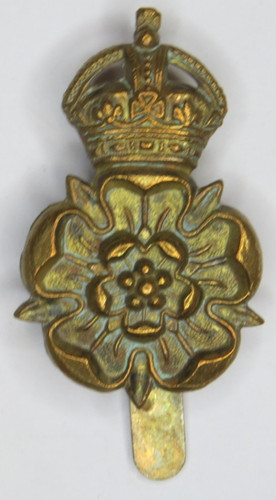 Yorkshire dragoons brass cap - yorkshire,