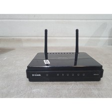 D-Link DIR-615 Wireless N 300 Router Black 4-Ethernet Ports Dual-Band 300 Mbps
