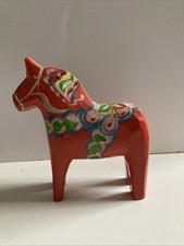 Vintage Wooden Dala Horse