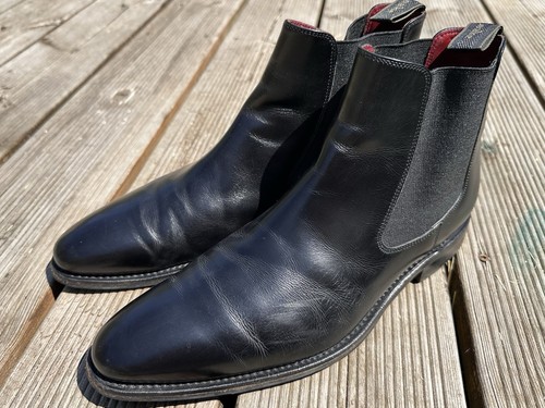 Loake hutchinson black - loake, leather