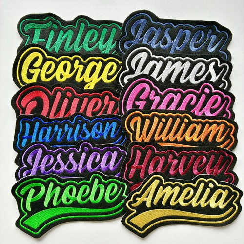 Personalised embroidered name - personalised,