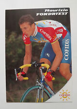Maurizio Fondriest Cofidis Team Card Wielerkaart