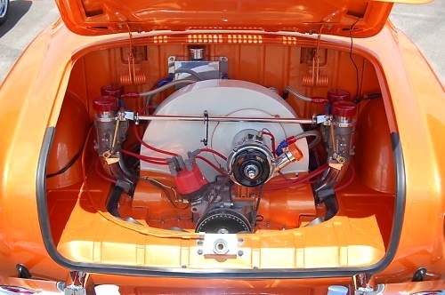 Karmann ghia rear hood - ghia,,