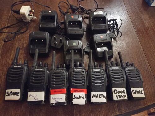Baofeng walkie talkies - +, 6
