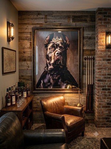 Portrait mastiff dog - portrait,
