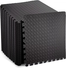 Gym Flooring Foam Tiles 60x60cm Gym Matting Interlocking Floor Mats Outdoor UK