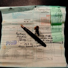 Parker Pen Company Limited GEO.S.PARKER DUOFOLD FOUNTAIN PEN 14k Gold NIB 25 CT