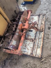 5 FOOT ROTAVATOR PLOUGH TILLER CULTIVATOR COMPACT TRACTOR - UNTESTED