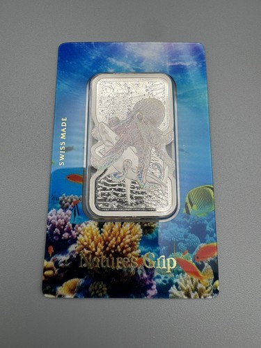 Pamp 1oz silver natures grip - pamp,