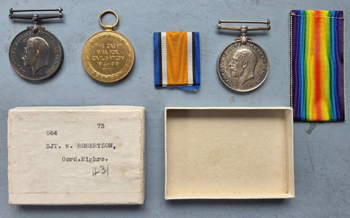 Bundle three ww1 medals - of,