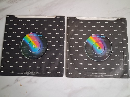 Two singles from rose - two, 7”