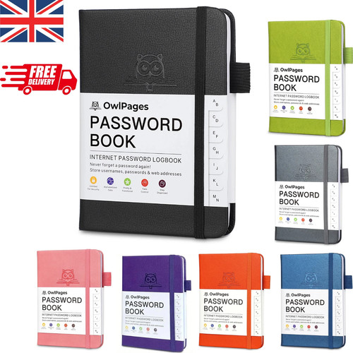 Password book with - password,