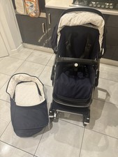 Bugaboo Fox 3 Navy Blue And Cream Pushchair