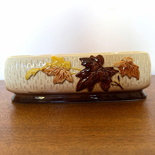 Sylvac ceramic leaf - sylvac,