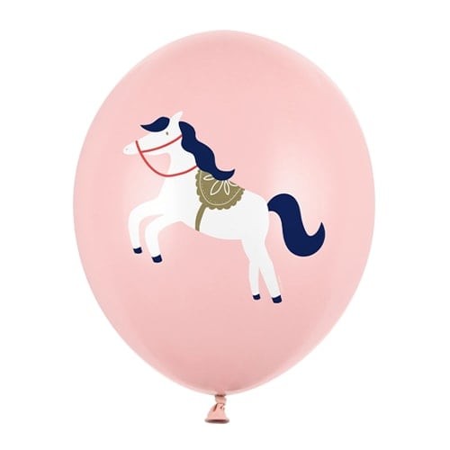 Pastel pink little horse latex - little,