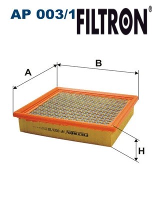Air filter 003 - ap, filtron