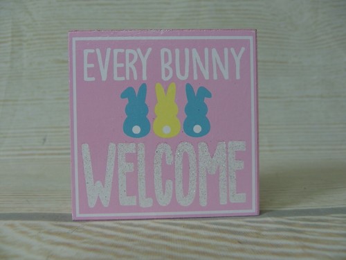 New every bunny welcome - "every,