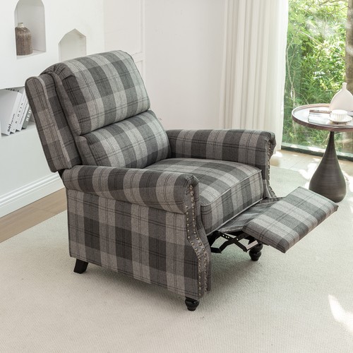 Lounge striped recliner chair - striped,