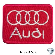Audi embroidery patch iron sew