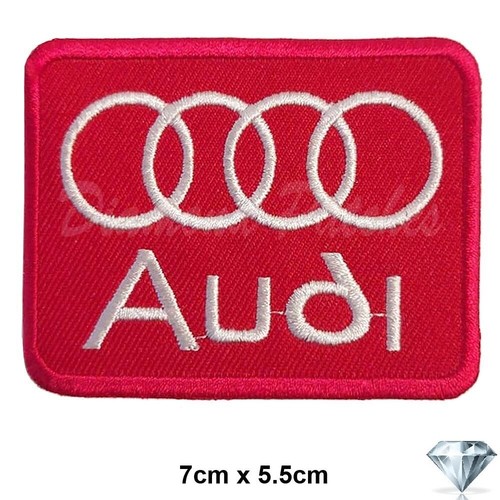 Audi embroidery patch iron sew