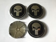 4x Punisher Wheel Centre Cap