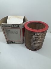 LUCAS ALFA ROMEO GIULIA 1.3 1.6 GT AND GTA SPIDER JUNIOR 1.3 AIR FILTER UNTIL 1968