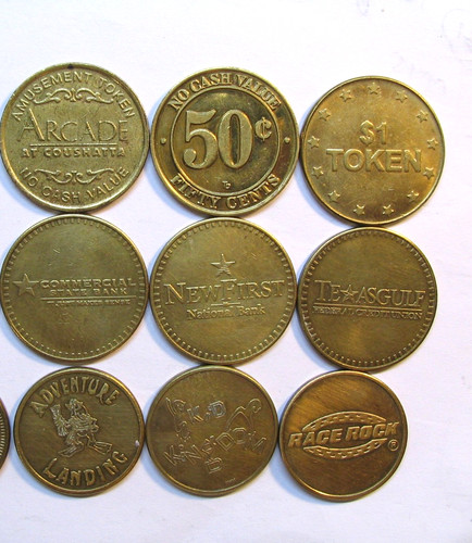 Mixed brass coin - -mixed,